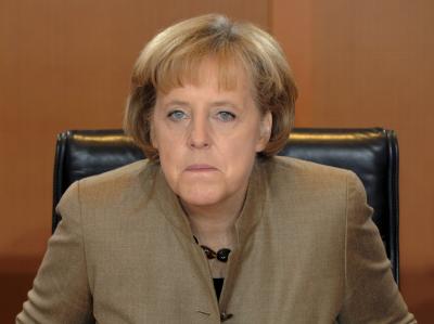 Schwer verärgert: Bundeskanzlerin Angela Merkel. Merkel