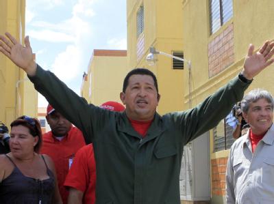 Hugo Chávez hat das Militär und die Bevölkerung in Venezuela dazu aufgerufen, sich auf einen Krieg vorzubereiten. (Archivbild) Chávez