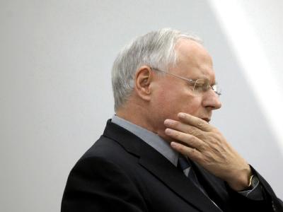 Der Vorsitzende der Partei Die Linke, Oskar Lafontaine. Oskar Lafontaine