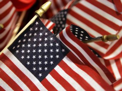 Stars and Stripes - jeder Stern repräsentiert einen Bundesstaat der USA. Stars and Stripes