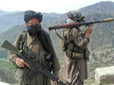 Mit Granatwerfern bewaffnete Taliban (Archivfoto). Taliban