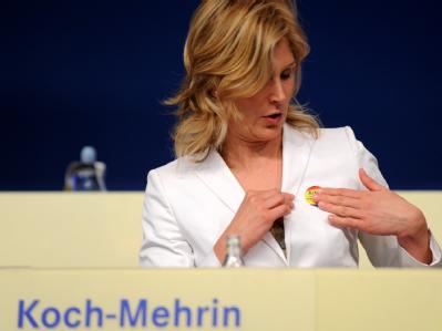Die umstrittene FDP-Politikerin Silvana Koch-Mehrin hat die Wahl als eine der 14 Vizepräsidenten im Europaparlament geschafft. Silvana Koch-Mehrin