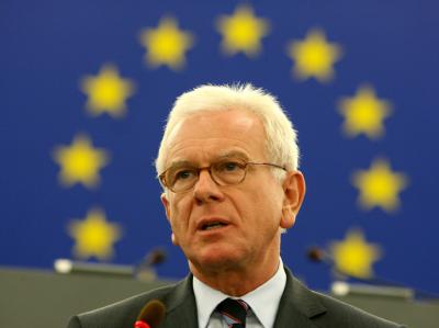 Der EU-Parlamentspräsident und CDU-Spitzenkandidat für die Europawahl 2009, Hans-Gert Pöttering. (Archivbild) Hans-Gert Pöttering