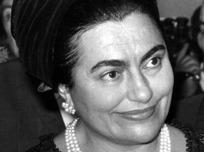 Die Ehefrau des jugoslawischen Staatsgründers Tito, Jovanka Broz, aufgenommen im Jahr 1970. Tito-Witwe