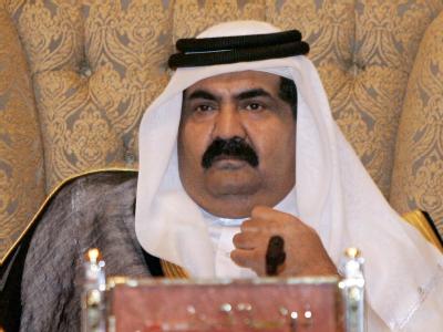 Der Emir von Katar am 18.12.2005 in Abu Dhabi. Emir von Katar
