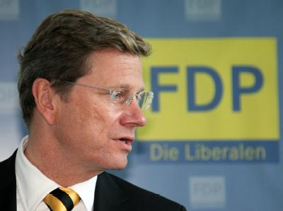 Der FDP-Vorsitzende Guido Westerwelle bei der Präsidiumssitzung in Berlin. Westerwelle