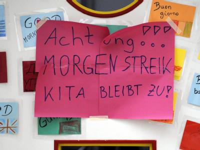 Bei den Kita-Verhandlungen könnte es eine Einigung geben. Kita-Streiks