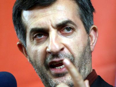 Der iranische Vize-Präsident Esfandiar Rahim Maschaie. Maschaie