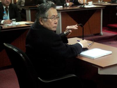Zu sieben Jahren Haft wegen Korruption verurteilt: Der frühere peruanische Präsident Alberto Fujimori. Fujimori verurteilt