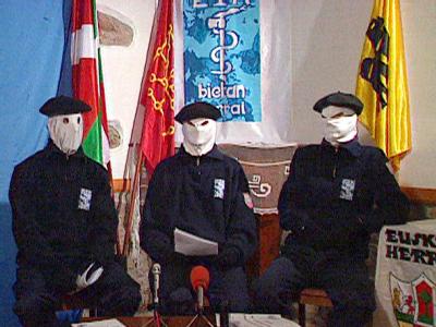 Seit 50 Jahren legt die Untergrundorganisation ETA im Kampf für einen unabhängigen baskischen Staat Bomben und mordet. (Archivbild) ETA-Mitglieder