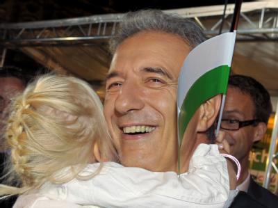 Im Kreis der CDU-Wahlkämpfer der erfolgreichste: Der sächsische Ministerpräsident Stanislaw Tillich. Ministerpräsident Tillich