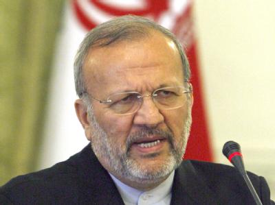 Irans Außenminister Manouchehr Mottaki pokert im Atomstreit. (Archivbild) Mottaki