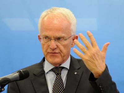 Der NRW Ministerpräsident Jürgen Rüttgers ist Gastgeber der Koalitionsverhandlungen. Jürgen Rüttgers