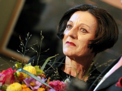 Die in Rumänien geborene Schriftstellerin Herta Müller. Herta Müller