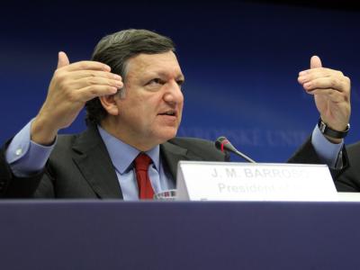 EU-Kommissionspräsident Jose Manuel Barroso beim Treffen in Brüssel. Barroso