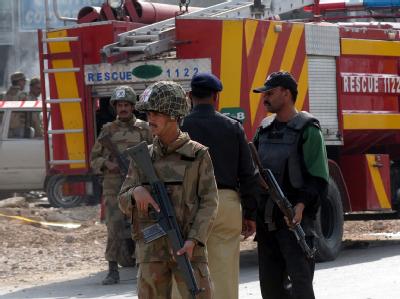 Die pakistanische Garnisonsstadt Rawalpindi ist von einem Sprengstoffanschlag erschüttert worden. Anschlag in Rawalpindi