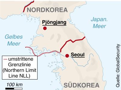 Im Gelben Meer hat es einen militärischen Zwischenfall gegeben. Korea