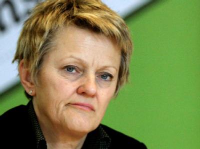 Grünen-Kandidatin für das Amt der Regierenden Bürgermeisterin der Hauptstadt: Renate Künast. Künast