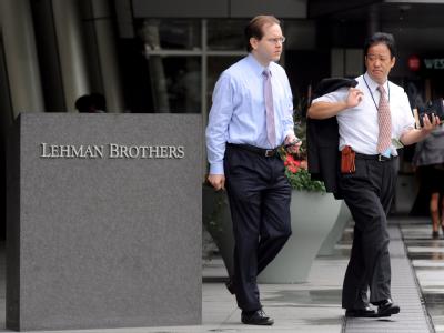 Sinnbild für die Weltfinanzkrise: Die Pleitebank Lehman Brothers. Lehman Brothers
