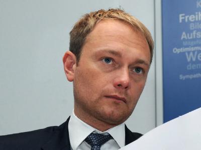 FDP-Generalsekretär Christian Lindner. Christian Lindner