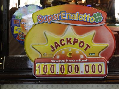 Im italienischen Lotto-Jackpot sind immer wieder dreistellige Millionensummen zu gewinnen (Archivfoto). Jackpot