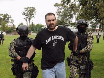 Die mexikanische Polizei hat den Mafiaboss Sergio Enrique Villarreal Barragan alias «El Grande» gefasst. Sergio Enrique Villarreal Barragan