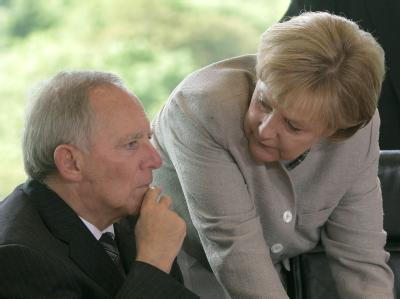 Bundeskanzlerin Angela Merkel und Bundesinnenminister Wolfgang Schäuble. (Archivbild) Kabinett