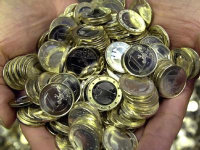 Die Inflationsrate ist im September auf den höchsten Stand seit drei Jahren geklettert. Symbolfoto: dpa Euro-Münzen