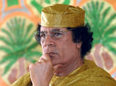 Gaddafi plant angeblich die Flucht. Muammar al-Gaddafi