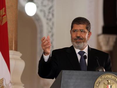 Ägyptens Präsident Mursi besucht die EU-Spitze in Brüssel. Foto: Khaled Elfiqi/Archiv Ägyptens Präsident Mursi
