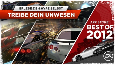 Need for Speed – Most Wanted kostenlos für iOS-Geräte (iPhone/iPod ...