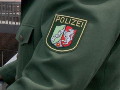 Ärmelabzeichen eines Polizisten in Nordrhein-Westfalen. (Symbolfoto) Polizei in Nordrhein-Westfalen