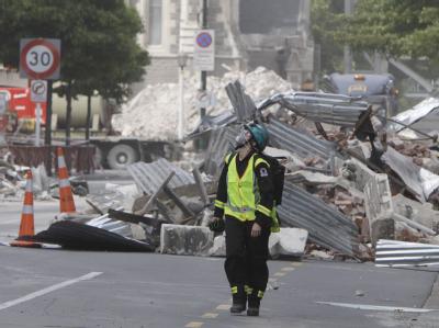 5000 Häuser stehen in der «roten Zone» von Christchurch und werden nicht wieder aufgebaut. (Symbolbild) Christchurch