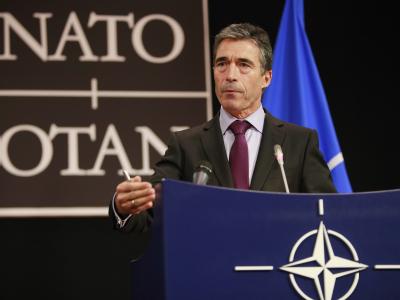Nach sieben Monaten endet der Militäreinsatz in Libyen: Generalsekretär Anders Fogh Rasmussen meint, nun müssten die Libyer selbst ein demokratisches Land aufbauen. Archivfoto: Olivier Hoslet Anders Fogh Rasmussen