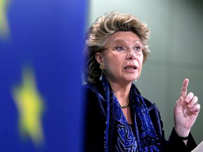 Seit elf Jahren ist die Kommissions-Vizepräsidentin Viviane Reding Mitglied der EU-Behörde (Archivbild). Viviane Reding