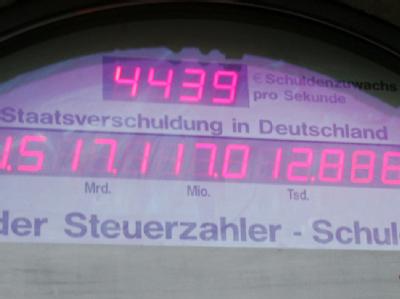 Die Schuldenuhr