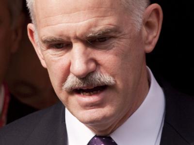 Giorgos Papandreou will nun doch die Hilfe der EU und des IWF in Anspruch nehmen (Archivbild). Griechenlands Ministerpräsident Papandreou
