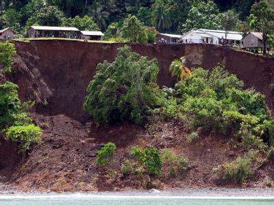 Die Epizentren der Beben lagen auf halbem Weg zwischen den Salomonen-Inseln (Archivbild) und Vanuatu, rund 270 Kilometer von den Küsten entfernt. Ranongga, Westliche Salomonen