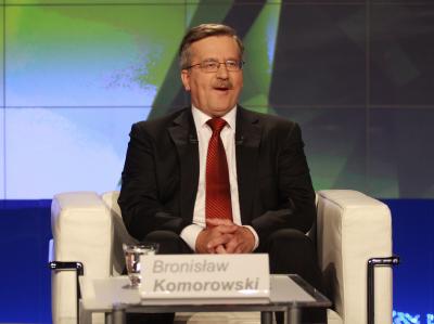 Bronislaw Komorowski (58) gilt als ein Vertrauter von Ministerpräsident Donald Tusk. Bronislaw Komorowski
