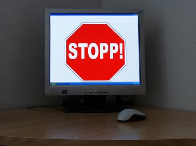 Internetsperre: Die Europäische Kommission will alle EU-Staaten verpflichten, den Zugang zu kinderpornografischen Webseiten mit solchen Sperren zu blockieren. Internetsperre