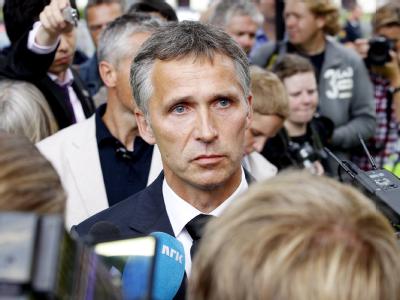 Lässt sich auch in diesen dunklen Momenten nicht von Rachegedanken leiten: Norwegens Ministerpräsident Jens Stoltenberg. Stoltenberg