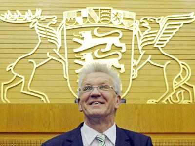 Winfried Kretschmann gehörte schon der ersten grünen Parlamentsgruppe an, die 1980 ins Stuttgarter Parlament einzog. Winfried Kretschmann