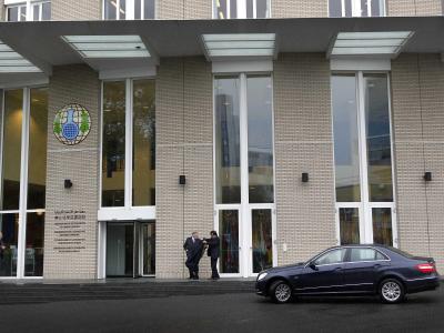 Keiner da in Den Haag? Das Nobelkomitee bekam die OPCW erst nicht ans Telefon. Foto: Bas Czerwinski Hauptquartier