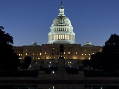 Still ruht der See: Im US-Finanzstreit ist weiterhin keine Lösung in Sicht. Foto: Jim Lo Scalzo Kapitol in Washington