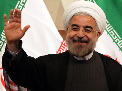 Irans Präsident Ruhani: Teheran lehnt es ab, die Urananreicherung vollständig einzustellen. Foto: Abedin Taherkenareh Ruhani