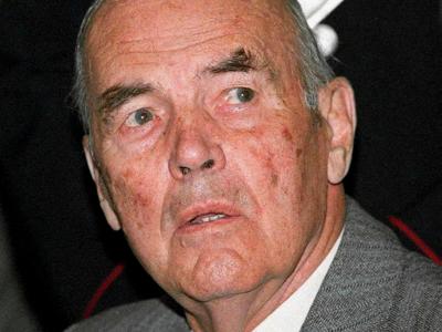 NS-Kriegsverbrecher Erich Priebke soll an einem geheimen Ort bestattet werden. Foto: Capodanno Erich Priebke