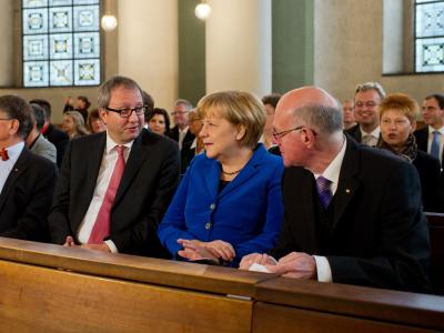 Der Gottesdienst wurde anlässlich der konstituierenden Sitzung des Bundestages gefeiert. Foto: Tim Brakemeier Ökumenischer Gottesdienst
