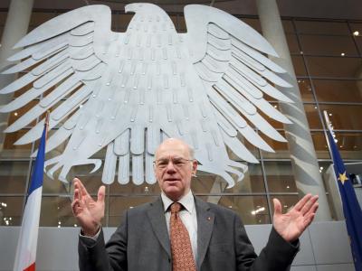 Bundestagspräsident Norbert Lammert ist in seinem Amt bestätigt worden. Foto: Stephanie Pilick/Archiv Norbert Lammert