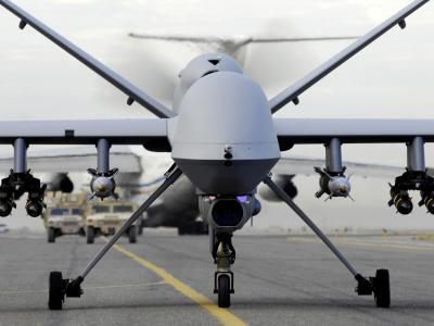 Eine bewaffnete Drohne vom Typ MQ-9A Reaper der U.S. Air Force. Foto: Staff Sgt. Brian Ferguson/U.S. Air Force MQ-9A Reaper Drohne