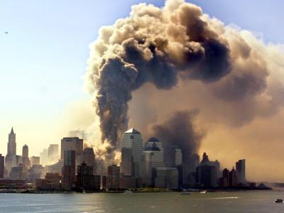 Nach den Anschlägen vom 11. September 2001 verstärkten die USA im World Trade Center